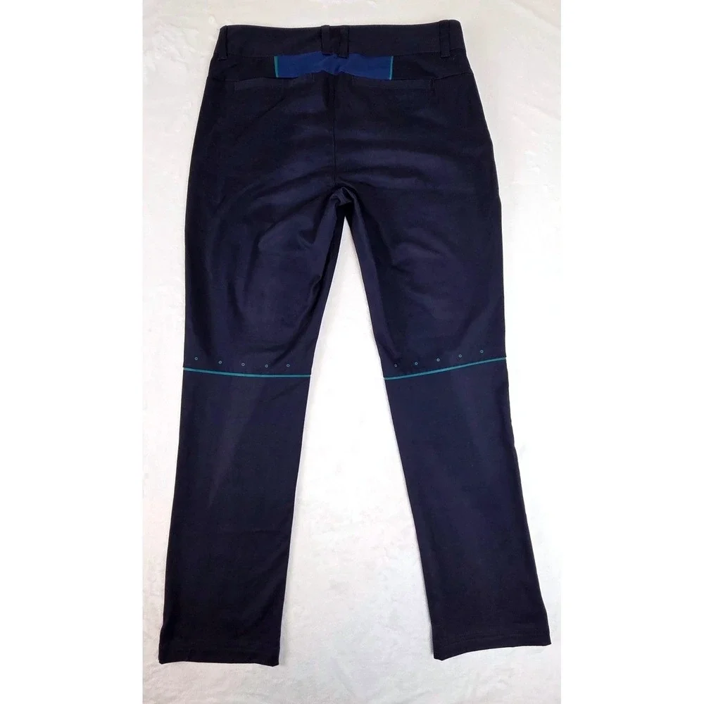 Oakley‎ Man Trousers Men 32 Navy Blue Regular Fit Stretch Chino Pants CA35460